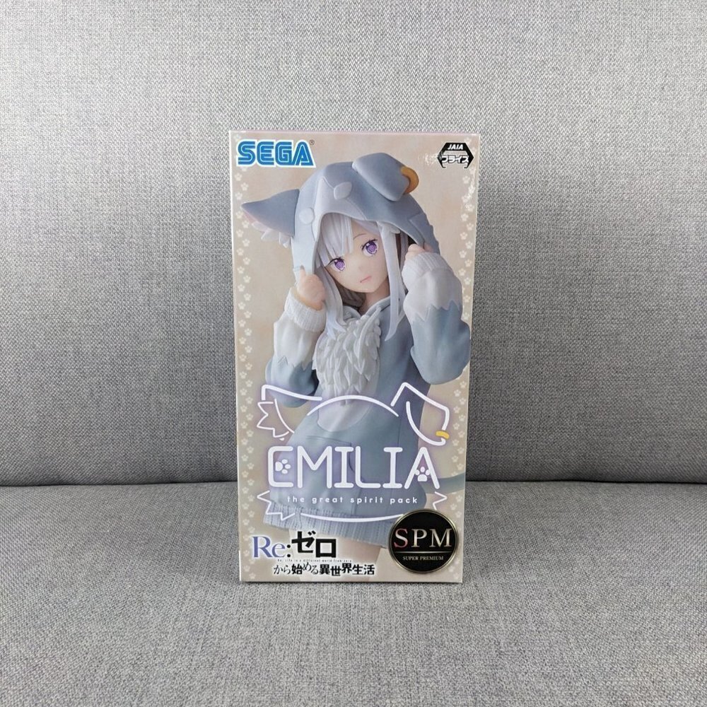 Re:Zero Starting Life in Another World Emilia The Great Spirit Super Premium Sta